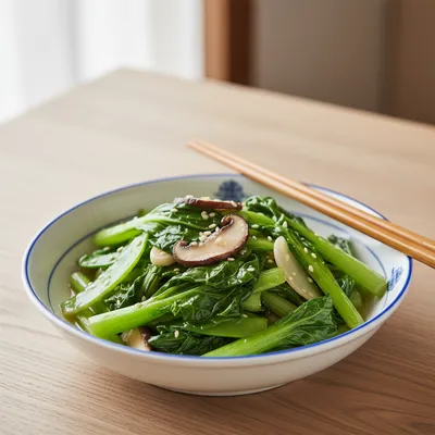 Stir-fried Seasonal Vegetables — The Mystery Greens