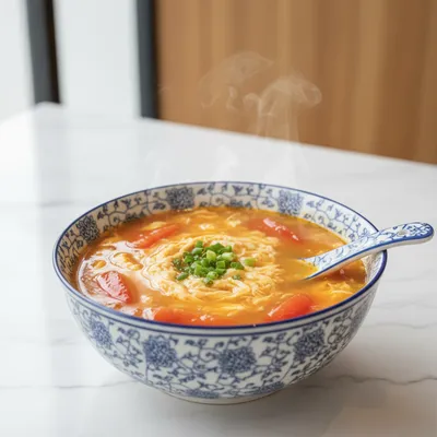 Tomato Egg Drop Soup — China's Everyday Comfort