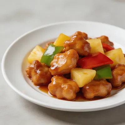 Sweet and Sour Pork — Cantonese Style