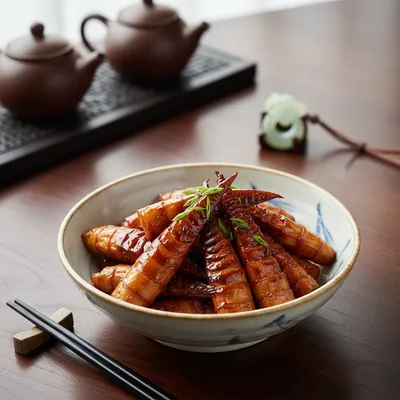 Braised Spring Bamboo Shoots